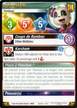 Poochan [Krosmaster avec carte FR] - Krosmaster - OCCASION