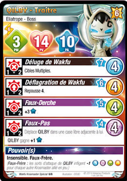 Qilby - Traître [Krosmaster avec carte EN] - Krosmaster - OCCASION
