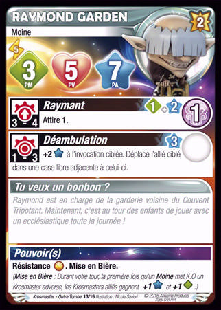 Raymond Garden [Krosmaster avec carte IT] - Krosmaster - OCCASION