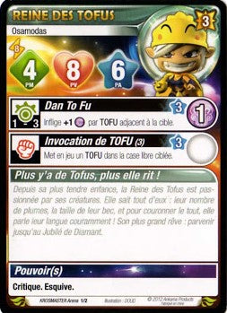 Reine des Tofus [Krosmaster avec carte EN]