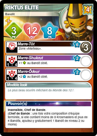 Riktus Élite [Krosmaster avec carte EN]