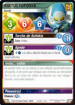 Riktus Sufokia [Krosmaster avec carte EN] - Krosmaster - OCCASION