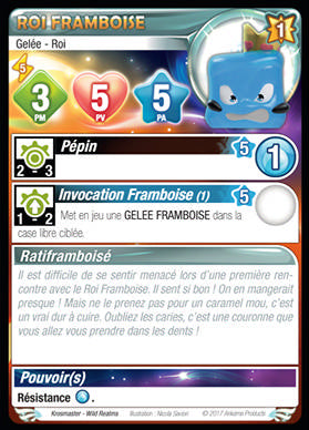Roi Framboise [Krosmaster avec carte FR] - Krosmaster - OCCASION
