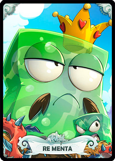 Roi Menthe [Krosmaster avec carte FR] - Krosmaster - OCCASION