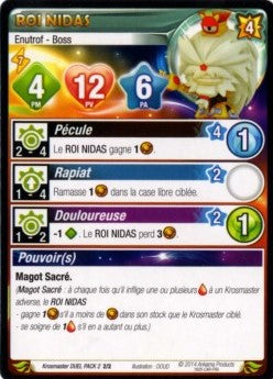 Roi Nidas [Krosmaster avec carte FR] - Krosmaster - OCCASION