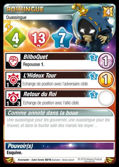 Roissingue [Krosmaster avec carte IT] - Krosmaster - OCCASION