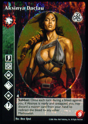 Aksinya Daclau [Third set] - VTES CCG