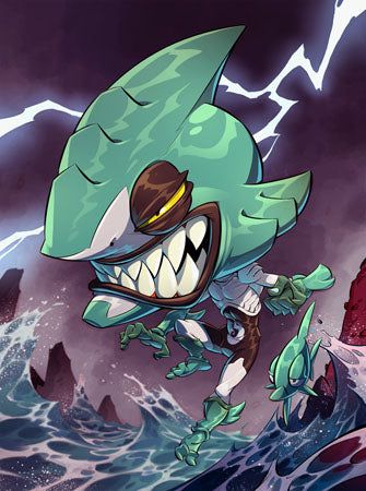 Skale [Krosmaster avec carte FR] - Krosmaster - OCCASION