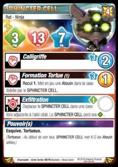 Sphincter Cell [Krosmaster avec carte IT]