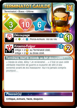 Terminatot Gaulde [Krosmaster avec carte FR]