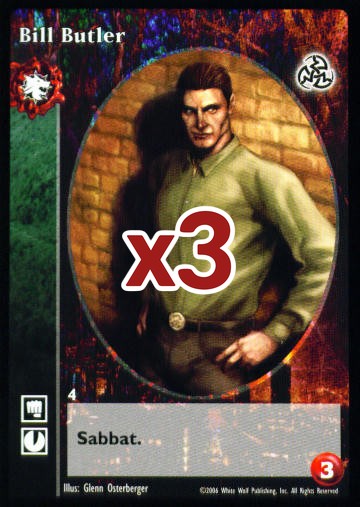 Bill Butler [Third set] - VTES CCG