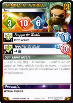 Terminatot Wakfu [Krosmaster avec carte FR] - Krosmaster - OCCASION