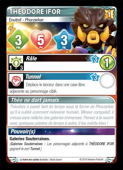 Théodore Ifor [Krosmaster avec carte FR] - Krosmaster - OCCASION