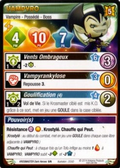 Vampyro [Krosmaster avec carte FR] - Krosmaster - OCCASION