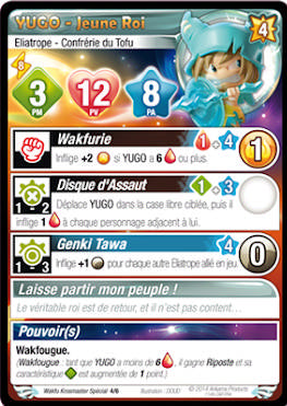 Yugo - Jeune Roi [Krosmaster avec carte FR]