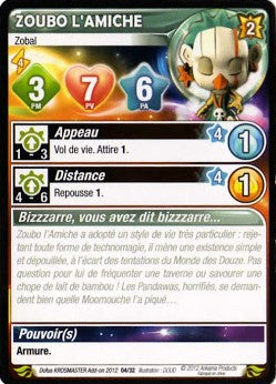 Zoubo l'Amiche [Krosmaster avec carte FR]