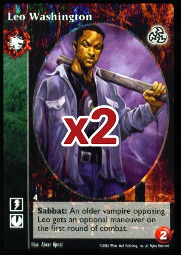 Leo Washington [Third set] - VTES CCG
