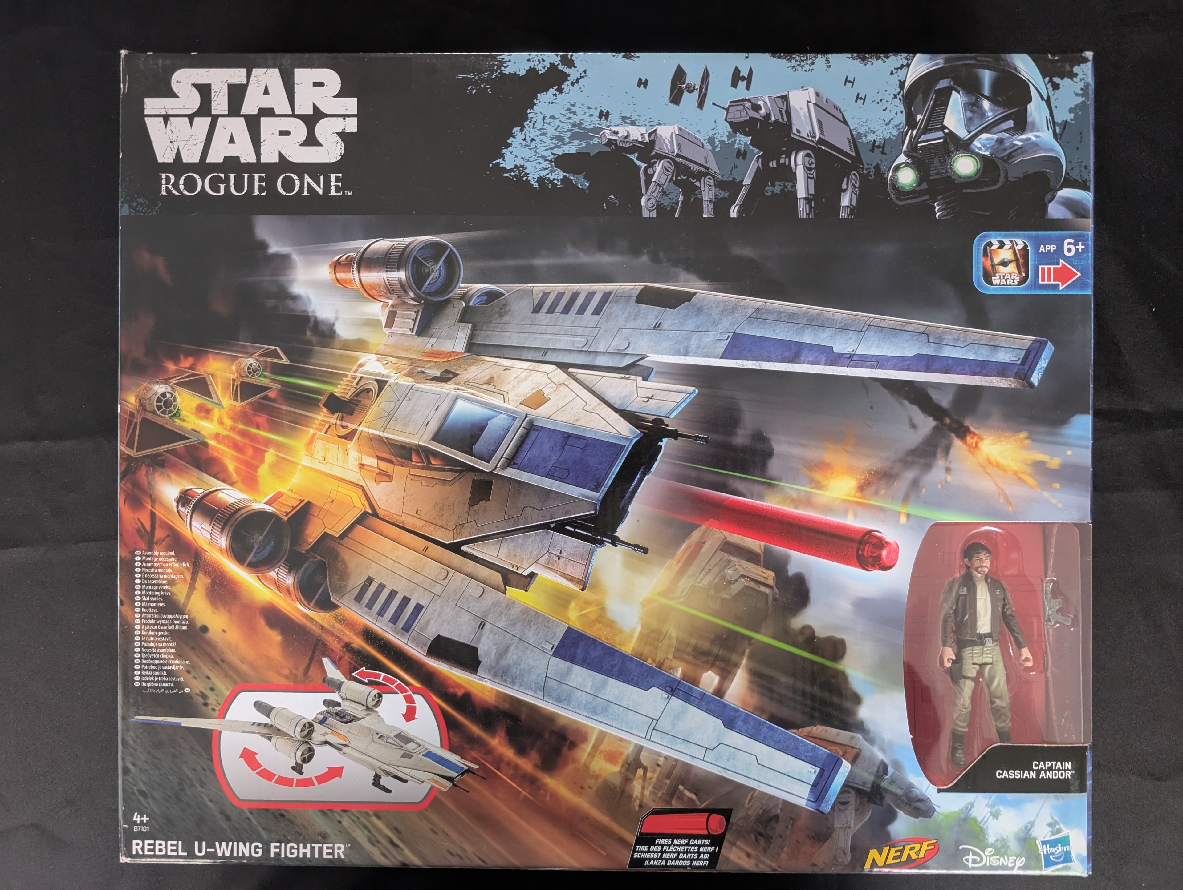Rebel U-Wing Fighter + Captain Cassian Andor (B7101)