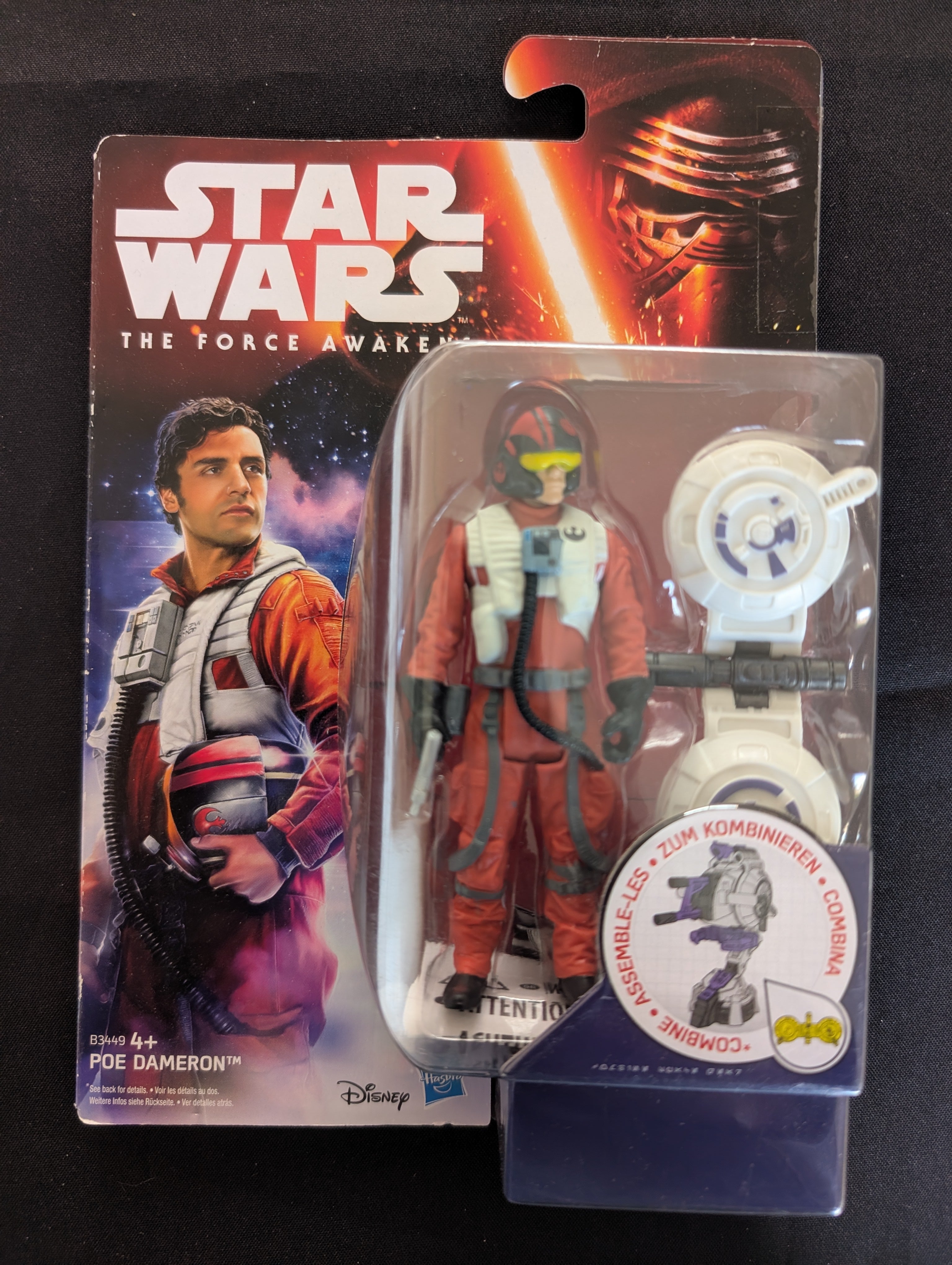 Figurine Poe Dameron (B3449) - Hasbro Star Wars