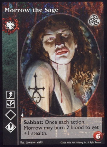 Morrow the Sage [Third set] - VTES CCG