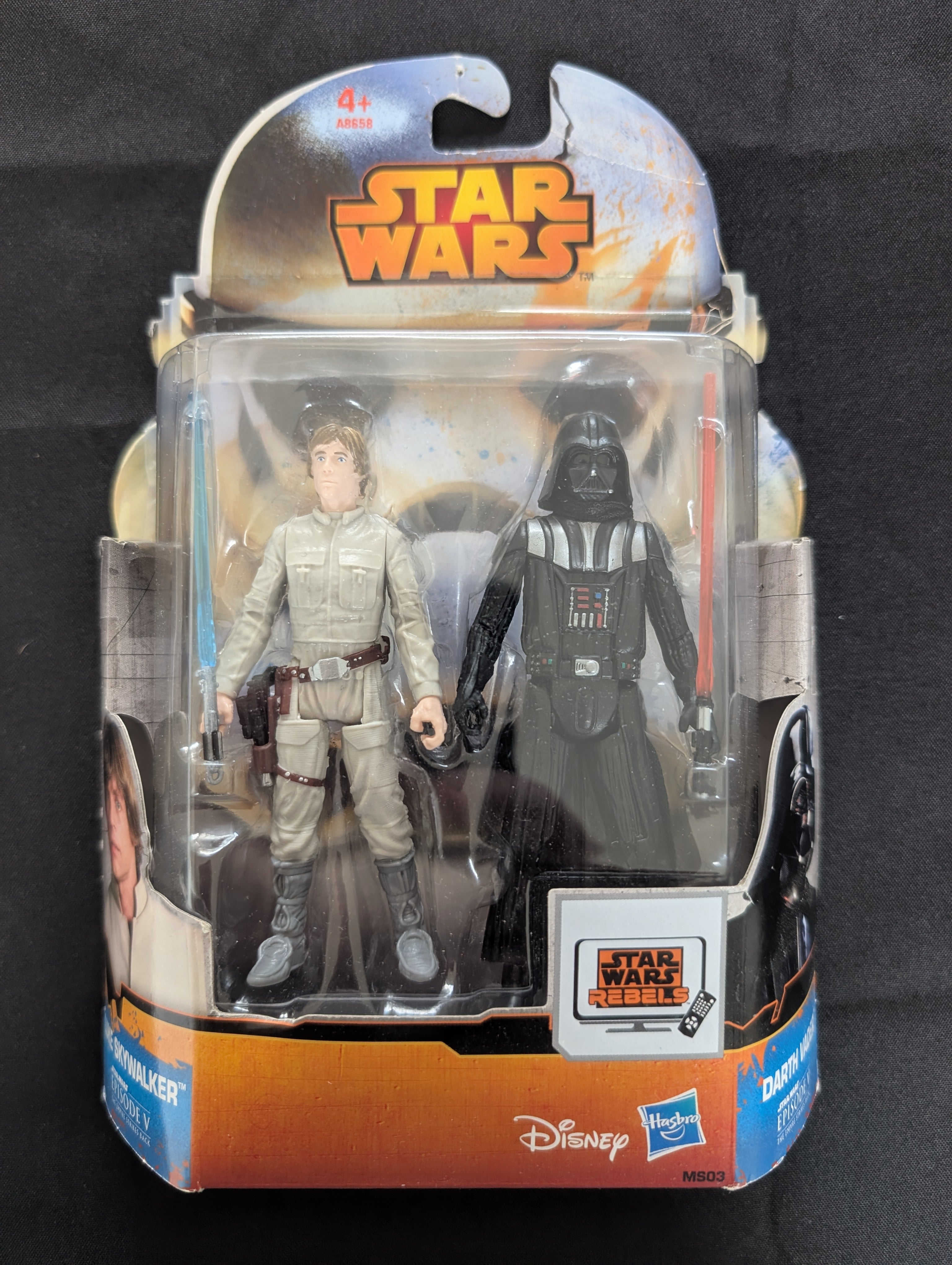 Luke Skywalker + Darth Vader  (A8658)