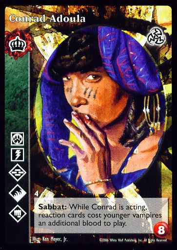 Conrad Adoula [Third set] - VTES CCG