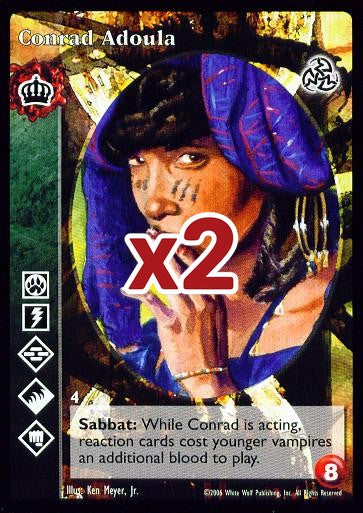 Conrad Adoula [Third set] - VTES CCG