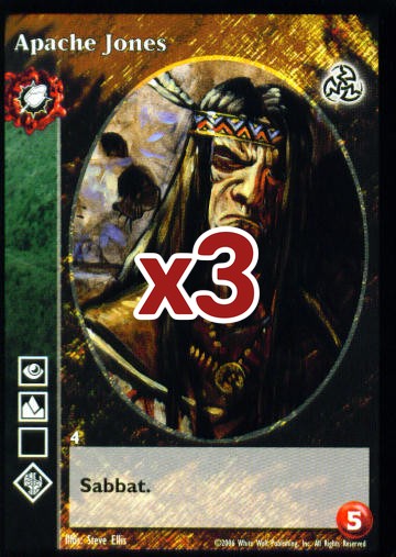 Apache Jones [Third set] - VTES CCG