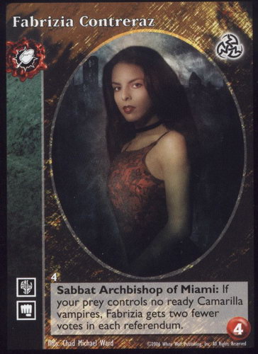 Fabrizia Contreraz [Third set] - VTES CCG