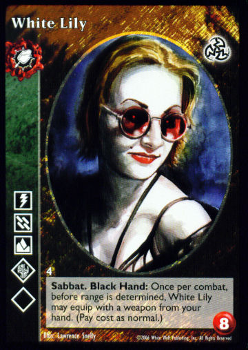 White Lily [Third set] - VTES CCG