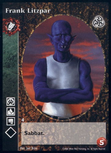 Frank Litzpar [Third set] - VTES CCG