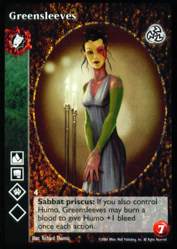 Greensleeves [Third set] - VTES CCG