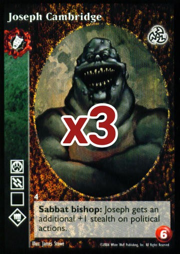 Joseph Cambridge [Third set] - VTES CCG