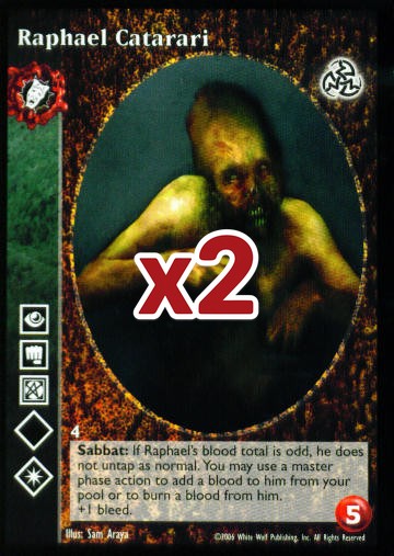 Raphael Catarari [Third set] - VTES CCG