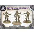 Figurines JdR à peindre - Set de jeu de rôles : 3 Tieffelins Magiciennes Guerrières - Epic Miniatures - OCCASION