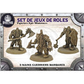 Figurines JdR à peindre - Set de jeu de rôles : 3 Nains Guerriers Barbares - Epic Miniatures - OCCASION
