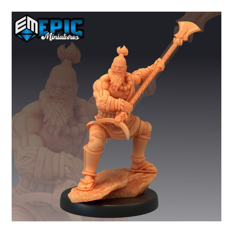 Figurines JdR à peindre - Set de jeu de rôles : 3 Humains Moines