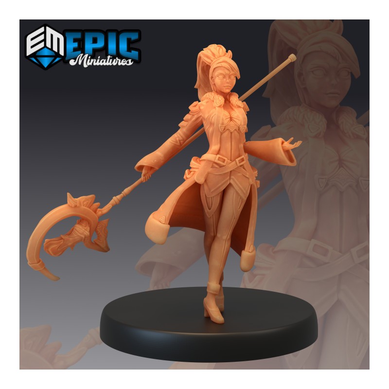 Figurines JdR à peindre - Set de jeu de rôles : 3 Humaines Ensorceleuses