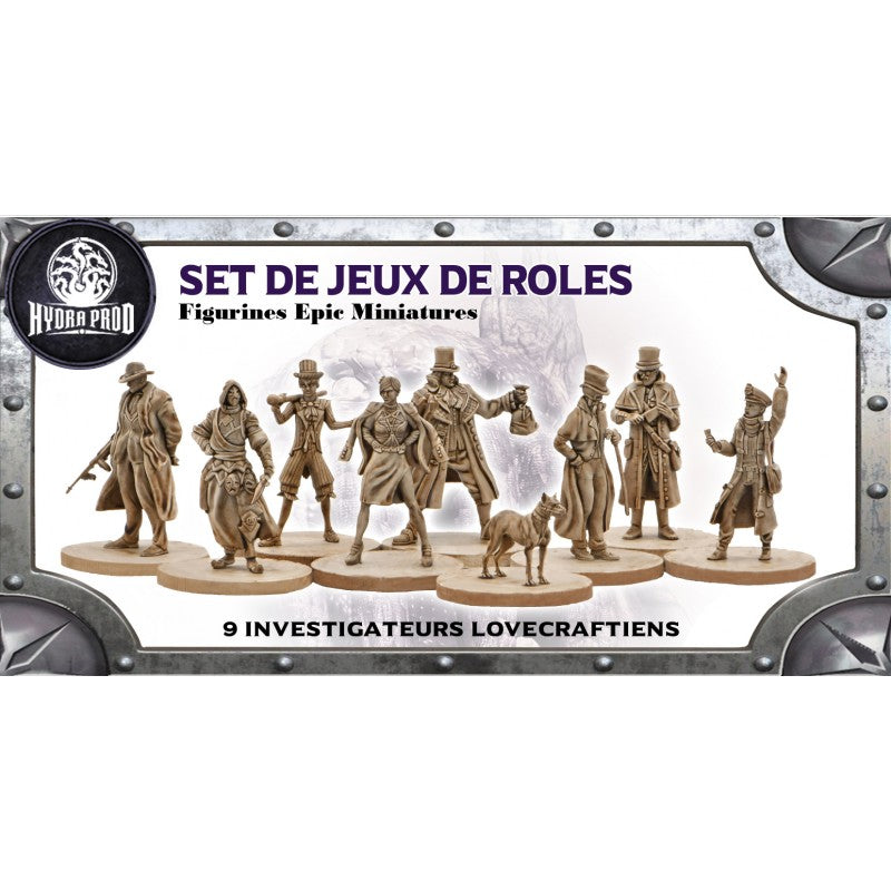 Figurines JdR à peindre - 9 Créatures Lovecraftienne - Epic Miniatures - OCCASION