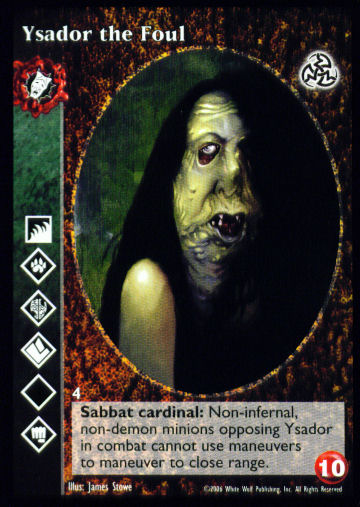 Ysador the Foul [Third set] - VTES CCG