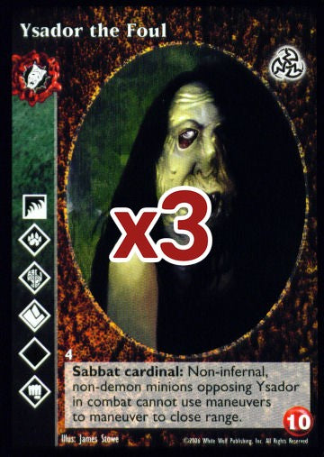 Ysador the Foul [Third set] - VTES CCG