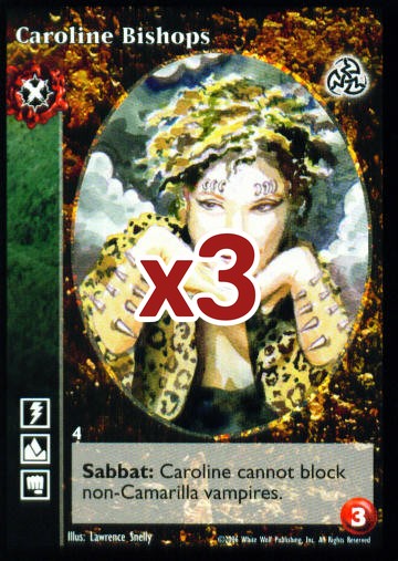 Caroline Bishops [Third set] - VTES CCG