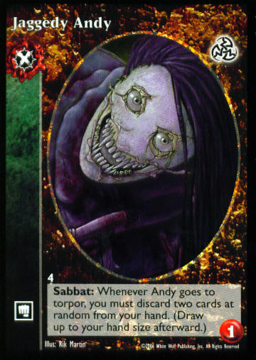 Jaggedy Andy [Third set] - VTES CCG