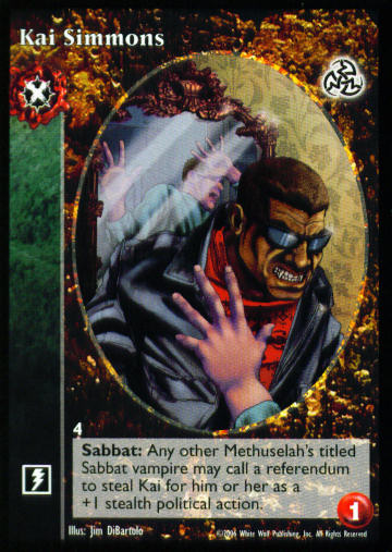 Kai Simmons [Third set] - VTES CCG