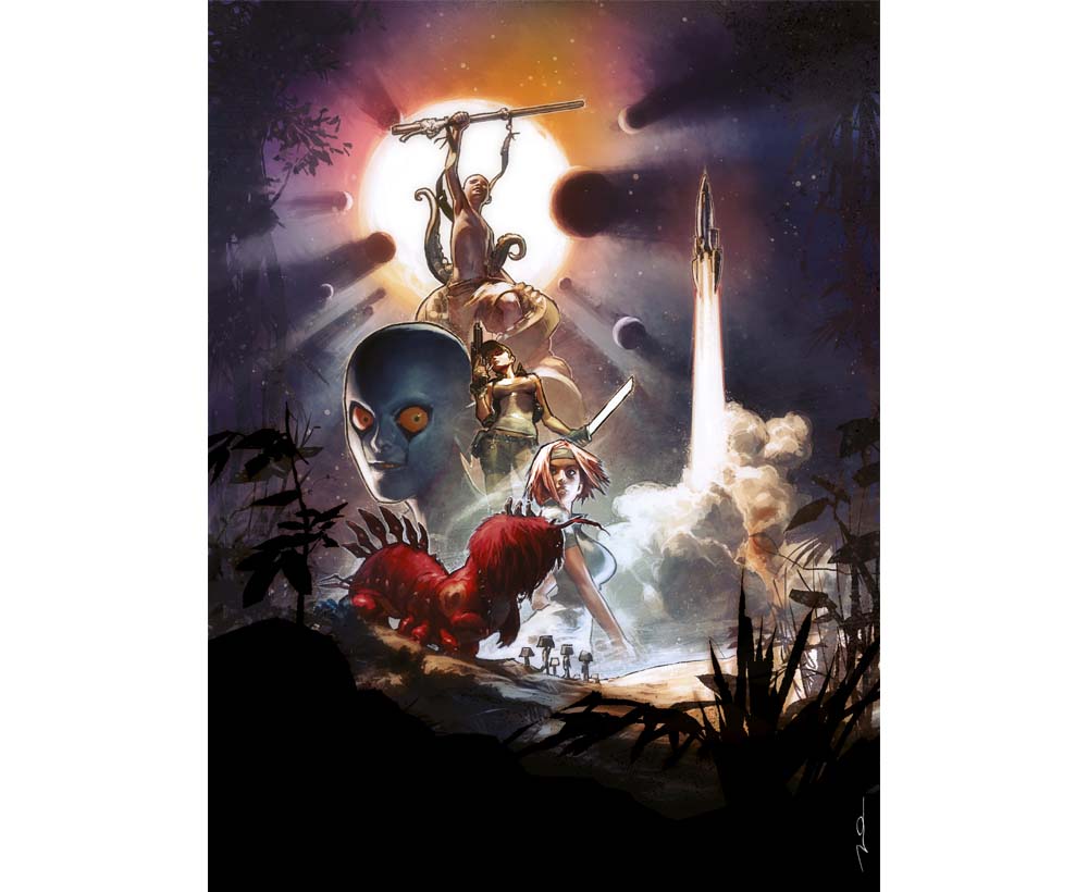 Affiche Parel – Les Mondes de Wul