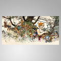 Affiche d’art Loisel – Peter Pan – version couleur