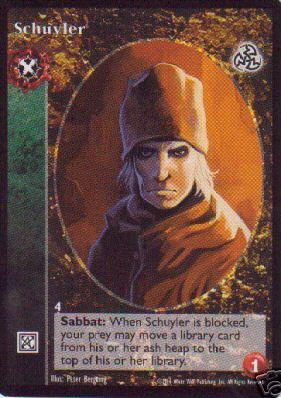 Schuyler [Third set] - VTES CCG