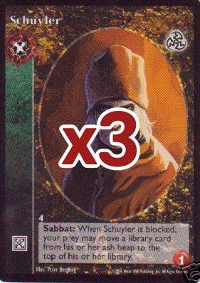 Schuyler [Third set] - VTES CCG