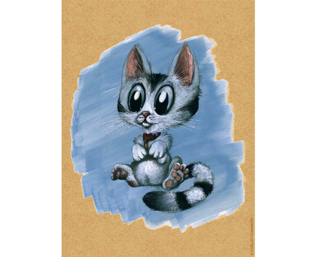 Affiche Civiello - Chat