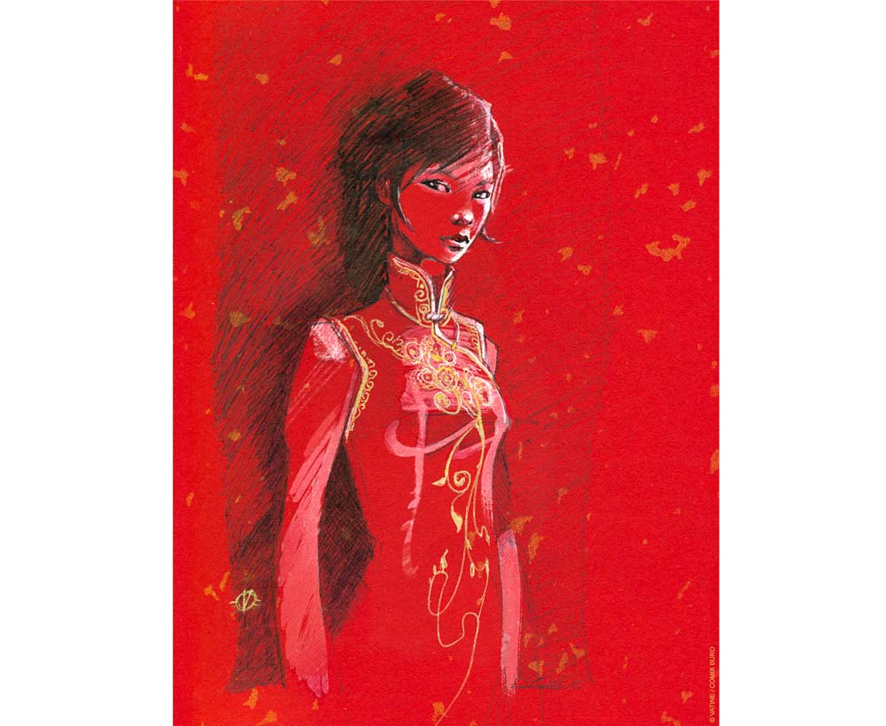Affiche Olivier Vatine - China girl